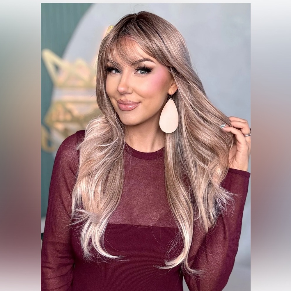 Chelsey Smith Crowns Taylor Scandi Apricot Wig - Picture 2 of 10